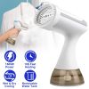 1500W Garment Steamer Portable Handheld Fabric Steamer with Lint Brush Removable 350ML Water Tank Wet Dry Ironing for Home Travel Office
