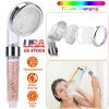 Handheld Shower Head High Pressure Powerful Filter Shower Head with 7 Colors Changing Light