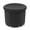 97Gal Large Size Ice BathTub with Cover for Adults Athletes Recovery Cold Water Therapy Outdoor Portable Cold Plunge Tub 660LBS Load Capacity 33.46x29