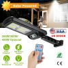 Solar Powered Wall Lights Outdoor 120LED Beads Motion Sensor Lamp IP65 Waterproof 3 Modes Sensor Light W/ Remote Control For Street Front Door Deck