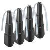 4Pcs Fly Repellent Fan Table Top Battery Powered Bug Deterrent Fan Hanging Food Fans for Party BBQ Picnic Camping