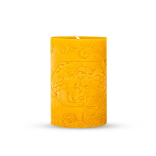 BeeTheLight Beeswax Pillar Candle (2.7" x 3.4") - Smokeless Unscented Candle - 54 Hours Burn Time - Natural & 100% Pure Beeswax Candle - Handmade Deco BeeTheLight Beeswax Pillar Candle (2.7" x 3.4") - Smokeless Unscented Candle - 54 Hours Burn Time - Natural & 100% Pure Beeswax Candle - Handmade Deco