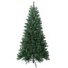 7.5ft PVC Hinged Green Tree Environmentally Friendly Fireproof Artificial Christmas Tree