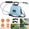5L/1.3Gallon Electric Plant Sprayer Telescopic Rechargeable Garden Sprayer Automatic Handheld Sprayer with 3 Spray Spouts Shoulder Strap for Cleaning
