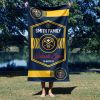 NBA Denver Nuggets Dominion Personalized Beach Towel 30Ã—60 Inches
