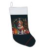 Brittany Spaniel Christmas Christmas Stocking Fireplace Hanging Stockings Christmas Season Party Decor Family Holiday Decorations