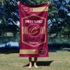 NBA Cleveland Cavaliers Dominion Personalized Beach Towel 30Ã—60 Inches