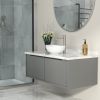 16 Inch Oval White Ceramic Vessel Sink Countertop - Modern Egg Shape Above Counter Bathroom Vanity Sink Bowl