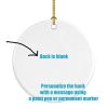 Pug Black Christmas Presents and Tree Ceramic Ornament Christmas Tree Hanging Decorations for Home Christmas Holiday, Party, Gift, 3 in, Multicolor
