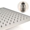 Rain Shower Head High Pressure Rainfall Showerhead Water Saving