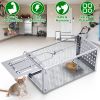 Single Door Rat Trap Cage Humane Rodent Trap Mouse Trap Indoor Outdoor for Small Rodents Mice Voles Hamsters