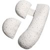 Pregnancy Pillows Adjustable Support Maternity Pillow Soft Side Sleeper Pregnancy Pillows Wedge Pillow with Detachable Pillow Cover