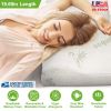 Bamboo Memory Foam Sleep Pillow Contoured Cervical Orthopedic Pillow Neck Support Breath Pillow