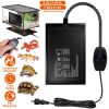 Electric Reptile Heating Pad With 32-122°F Temperature Adjustment IPX7 Waterproof Timer Setting Under Tank Heating Mat for Lizards Turtles Snake Spide
