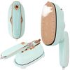 1200W Foldable Handheld Clothes Iron Steamer with Wet Dry Ironing Mode Portable Garment Steamer Travel Clothing Wrinkles Remover With Temperature Disp