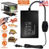 Electric Reptile Heating Pad With 32-122°F Temperature Adjustment IPX7 Waterproof Timer Setting Under Tank Heating Mat for Lizards Turtles Snake Spide