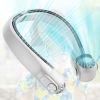 Portable Neck Fan Hands-free Cooling Neck Fan with 3 Speeds 360ºAir Flow Adjustable Neck Width for Home Office Travel Dormitory