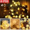 40 LEDs Rose Flower String Lights 10ft/3m Battery Operated Decorative Lights for Anniversary Valentine\'s Wedding Bedroom