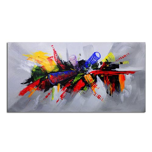 Ha's Art 100% Handmade Abstract Oil Painting Wall Art Minimalist Modern Colorful Picture Canvas Home Decor For Living Room Bedroom No Frame Ha's Art 100% Handmade Abstract Oil Painting Wall Art Minimalist Modern Colorful Picture Canvas Home Decor For Living Room Bedroom No Frame