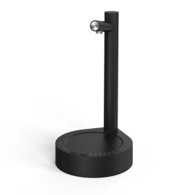 Desktop Water Bottle Dispenser, Smart Table Water Dispenser Portable Electric Water Bottle Pump Countertop For Universal Bottles (Color: Black)