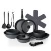 Pans Set Nonstick, 20 Piece Cookware Set Multifunctional and Removable