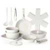 Pans Set Nonstick, 20 Piece Cookware Set Multifunctional and Removable