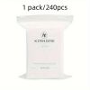 2000/2400pcs Makeup Cotton Pads Wet Compress Facial Cotton Pads for Makeup Remover, Toner, Mask Stretchable Soft Cosmetic