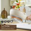 Ceramic Cookware Set, 14 Piece Pots And Pans Setsuper Non-Stick Comfortable Handle, Cookware Set For Healthy Cooking