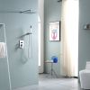 10 Inch Wall Mounted Rain Shower Head and Handheld Shower Head System