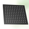 Rain Shower head, High Flow Stainless Steel Square Rainfall ShowerHead, Waterfall Bath Shower Body Covering, Ceiling or Wall Mount 12 Inch