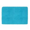 Fluffy Bedroom Rug 4’ x 2.6’ Anti-Skid Shaggy Area Rug Decorative Floor Carpet Mat for Nursery Bedroom Living Room